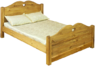 Кровать LIT COEUR ( высокое изножье)