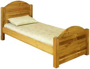 Кровать LIT MEX ( высокое изножье)