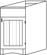 Тумба 50 (под мойку) ТМ50